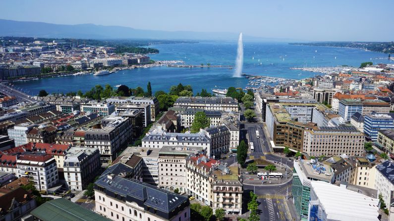 <strong>2. Geneva, Switzerland: </strong>Geneva is the second most expensive city worldwide -- and the most expensive city in Europe for the fourth year in a row.
