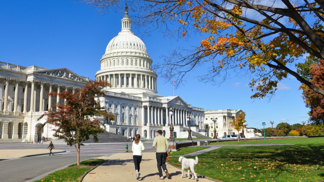 <strong>8. Washington DC: </strong>The US capital is number eight on the list. The ECA report examines the average cost for four-star hotel accommodation, meals, drinks, laundry, transport and other essentials.