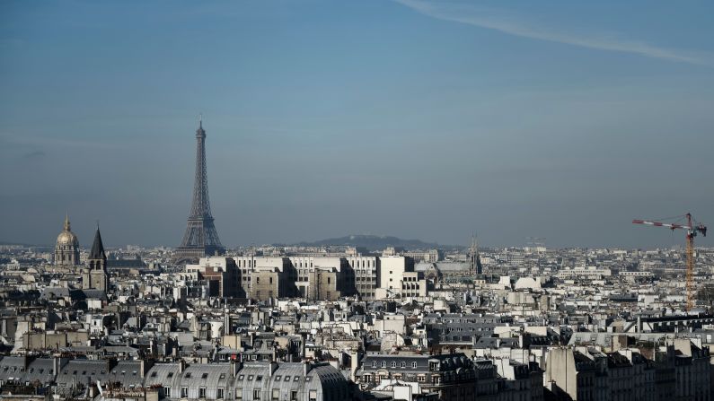 <strong>6. Paris, France: </strong>"You see at the top of the rankings the global cities such as London, Paris, New York, they're all very high because the amount of visitor numbers are very high," Simon Franklin, daily rates manager at ECA tells CNN Travel. 