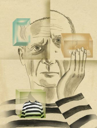 Famed artist Pablo Picasso would hold on to personal items -- from old clothes to hair trimmings -- in an effort to retain his essence. 