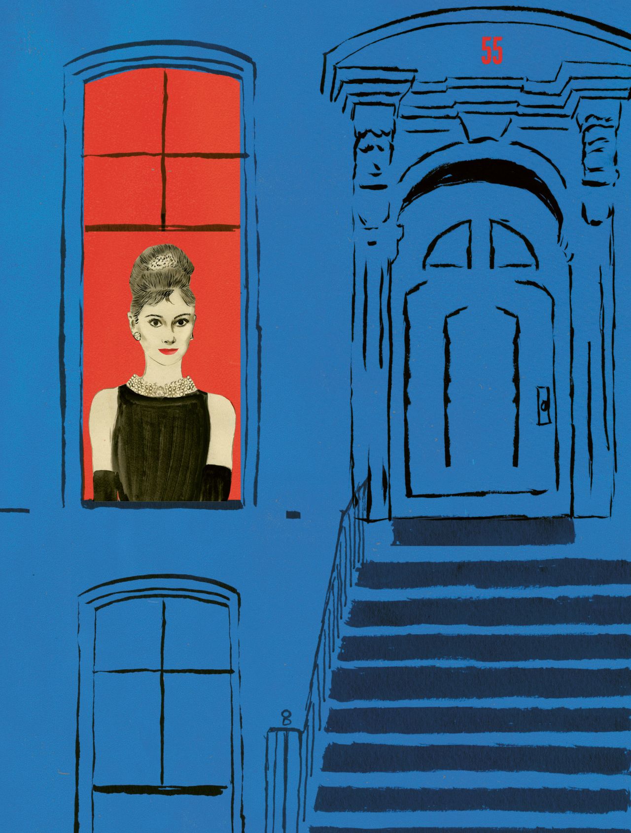 Actress and fashion icon Audrey Hepburn had a fascination with the number 55, and would often request the number for her dressing room.