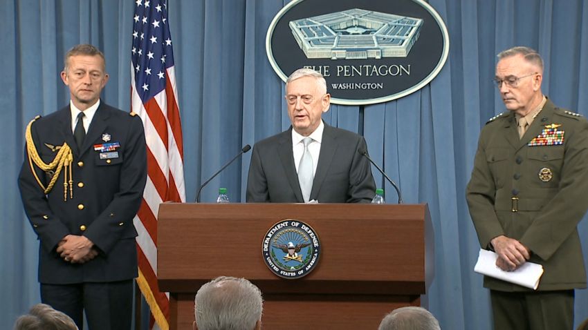 01 james mattis pentagon briefing syria