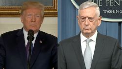 mattis trump split 0413