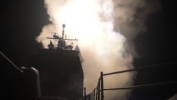 Tomahawk missile strike
