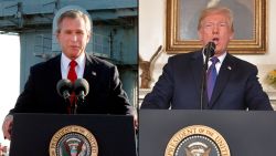 Bush Trump split