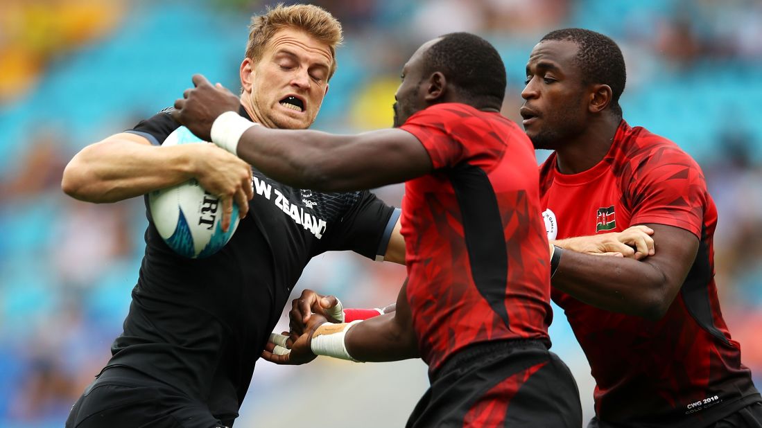 Kenya quest for a medal was crushed after defeat by New Zealand. They finished third in group C behind the All Blacks and Canada.