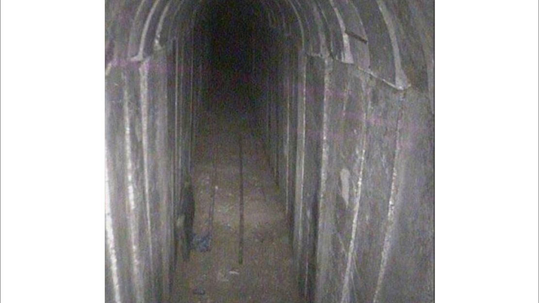Israel's military destroyed a tunnel originating from Gaza that penetrated tens of meters inside Israeli territory, the Israeli Defense Force announced Sunday.