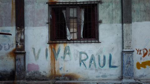 "Long live Raul," reads a pro-government message written on a wall in Havana. Now 86 years old, Raul Castro will step down as president of Cuba on April 19, 2018. Although he will remain as the powerful first secretary of the Communist Party in Cuba, Castro says it is time for the next generation of supporters of the Cuban revolution to take power.