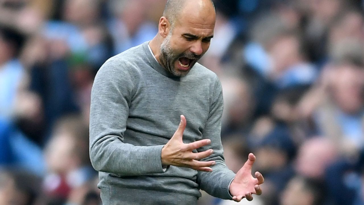 Manchester City boss Pep Guaridola is hoping to win the quadruple this season.
