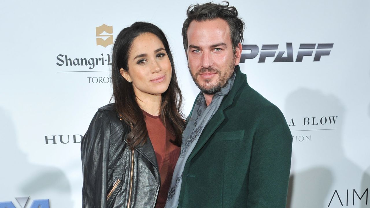 Meghan Markle and Markus Anderson attend an event in 2014 in Toronto, Canada.