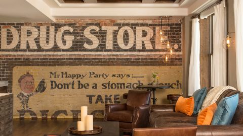 The Boarding House: Rooms have design details inspired by small-town Americana.
