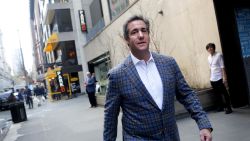 Michael Cohen, U.S. President Donald Trump's personal attorney, walks to the Loews Regency hotel on Park Ave on April 13, 2018 in New York City. (Yana Paskova/Getty Images)