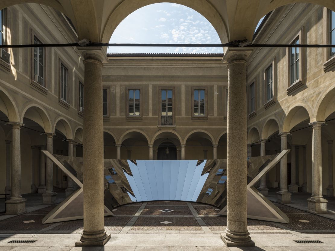 Open Sky is 45 feet in diameter and over 10 feet high