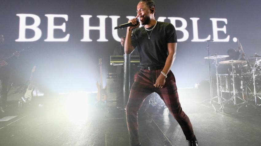NEW YORK, NY - SEPTEMBER 14:  Kendrick Lamar performs onstage at Rihanna's 3rd Annual Diamond Ball Benefitting The Clara Lionel Foundation at Cipriani Wall Street on September 14, 2017 in New York City.  (Photo by Dimitrios Kambouris/Getty Images for Clara Lionel Foundation)