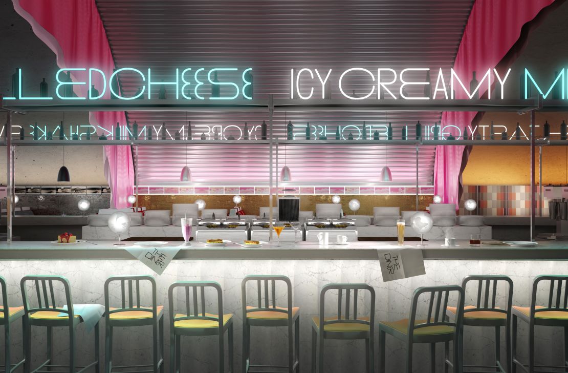 David Rockwell and studio 2×4 diner