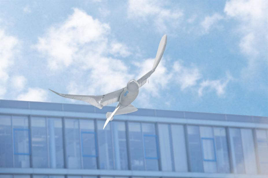The SmartBird, in 2011, became the first robot with a wing flapping mechanism and without helium that flew like a real bird.