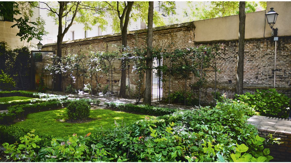 You can also find these gardens by searching online. Pictured here: Jardín del Príncipe de Anglona, Madrid, Spain.
