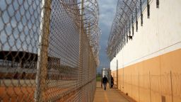 LUMPKIN, GA - MAY 4: The Stewart Detention Center in Lumpkin, Ga. (Photo by Jonathan Wiggs/The Boston Globe via Getty Images)