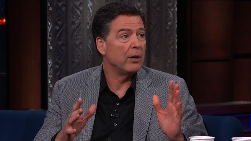 title: LSSC Full Uncut Interview: James Comey  duration: 00:32:18  site: Youtube  author: null  published: Tue Apr 17 2018 23:35:27 GMT-0400 (Eastern Daylight Time)  intervention: yes  description: Watch Stephen Colbert's full unedited interview with former FBI Director and 'A Higher Loyalty' author James Comey.    Subscribe To "The Late Show" Channel HERE: http://bit.ly/ColbertYouTube  For more content from "The Late Show with Stephen Colbert", click HERE: http://bit.ly/1AKISnR  Watch full episodes of "The Late Show" HERE: http://bit.ly/1Puei40  Like "The Late Show" on Facebook HERE: http://on.fb.me/1df139Y  Follow "The Late Show" on Twitter HERE: http://bit.ly/1dMzZzG  Follow "The Late Show" on Google+ HERE: http://bit.ly/1JlGgzw  Follow "The Late Show"