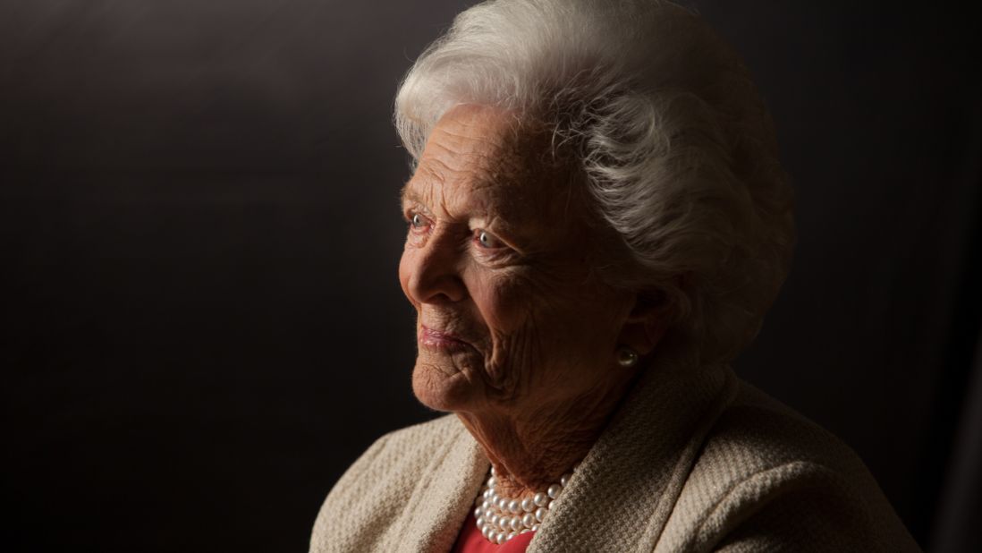 <a href="https://www.cnn.com/2018/04/17/politics/barbara-bush-dies/index.html" target="_blank">Barbara Bush</a>, the matriarch of a Republican political dynasty and a first lady who elevated the cause of literacy, died April 17, according to a statement from her husband's office. She was 92.