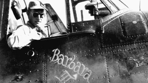 As he admits in the letter, Bush had a fondness for naming his aircrafts after the future Mrs. Bush.