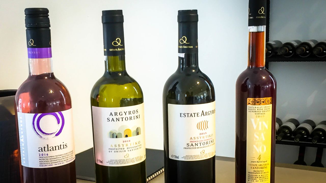 <strong>Game changer: </strong>Santorini's wine has now become an integral part of its tourism industry, with  Argyros Estate, founded in 1903, one of the many wineries on the island.