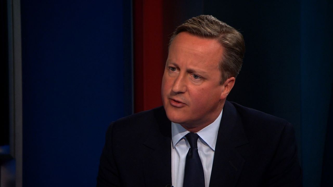 david cameron amanpour