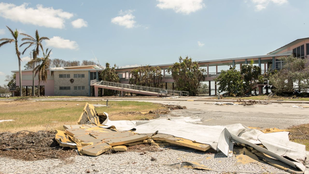<strong>Everglades National Park, Florida:</strong> The damage to this 1.5 million-acre park by Hurricane Irma was substantial, leaving several facilities severely damaged and requiring demolition.