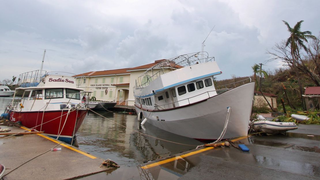 Virgin Islands National Park suffered significant damage. 