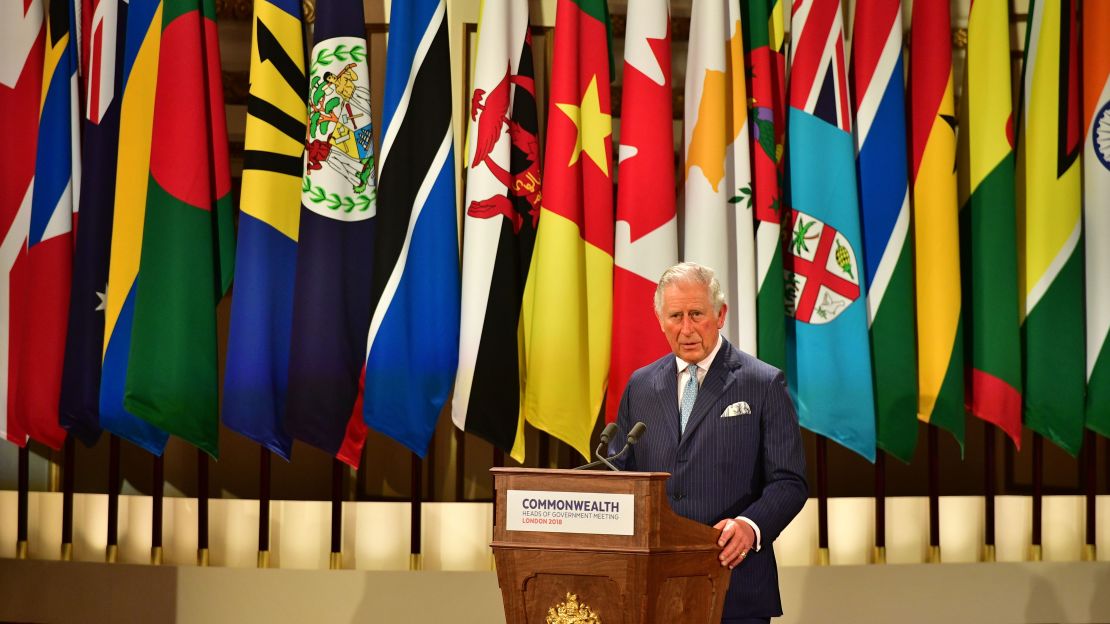 Prince Charles welcomes Commonwealth leaders Thursday to the London summit.