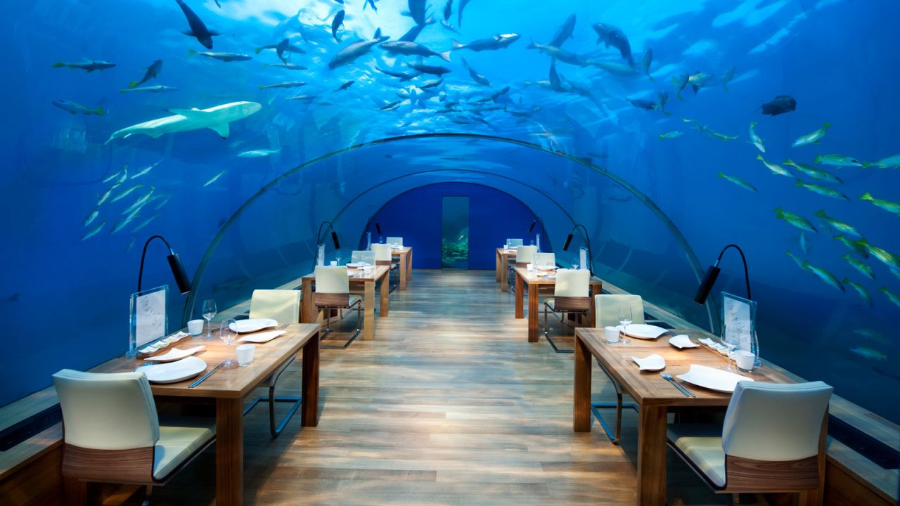 <strong>One-of-a-kind ventures: </strong>Conrad Maldives Rangali Island is also home to the Ithaa undersea restaurant, which launched 13 years ago and was also constructed by M.J. Murphy Ltd.
