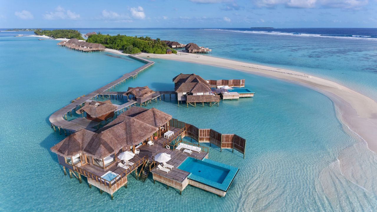 <strong>Idyllic location: </strong>Positioned on two private islands joined by a footbridge, Conrad Maldives Rangali Island launched as Hilton Maldives Resort and Spa in 1997.