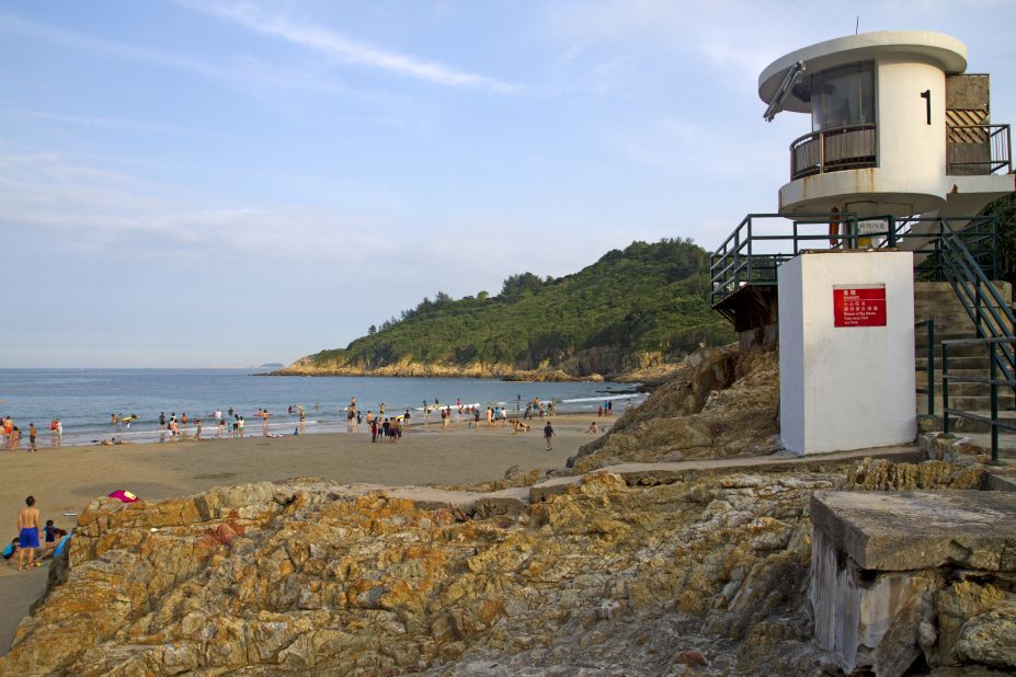 <strong>Tai Long Wan:</strong> But if you prefer to focus on just one of the four, we'd recommend Ham Tin Wan. Not only does the beach offer clear water and rugged mountain scenery, but there is more infrastructure here, including a snack stall, bathrooms and watersports rentals. 