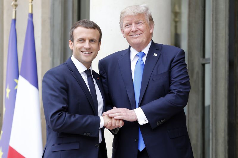 Macron Hopes Trump Relationship Can Help Make France Great Again | CNN ...