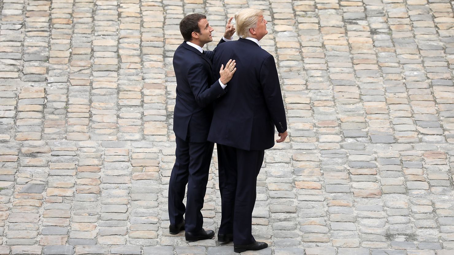 05 Trump Macron bromance FILE