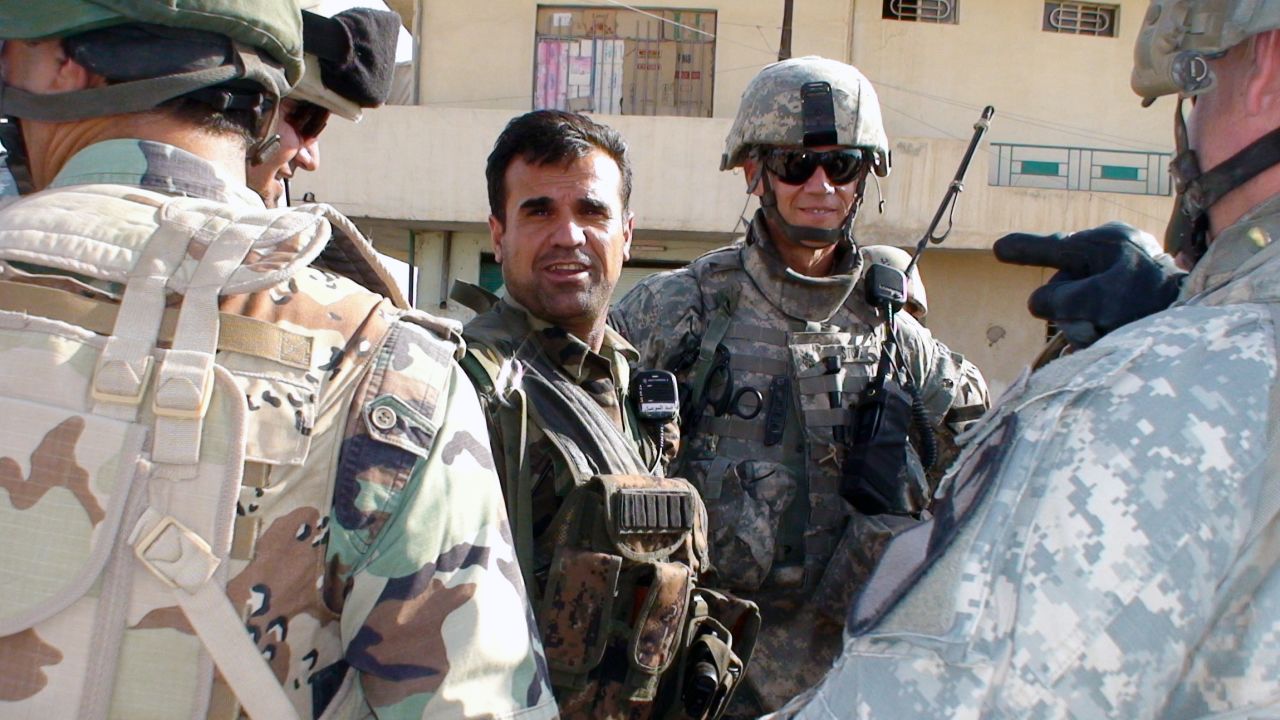 Berwari during the Iraq War. It was US troops who dubbed him "Crazy Fakhir" for his gung-ho attitude to demining.