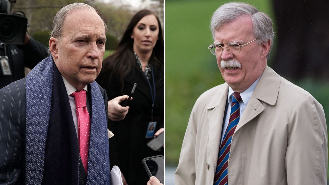 Larry Kudlow and John Bolton