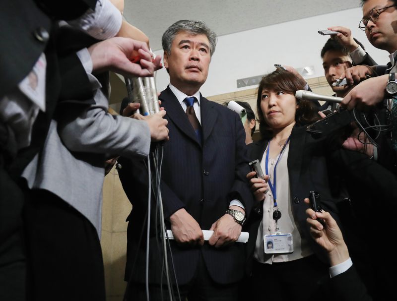 Japanese finance official Junichi Fukuda resigns over sexual harassment allegations