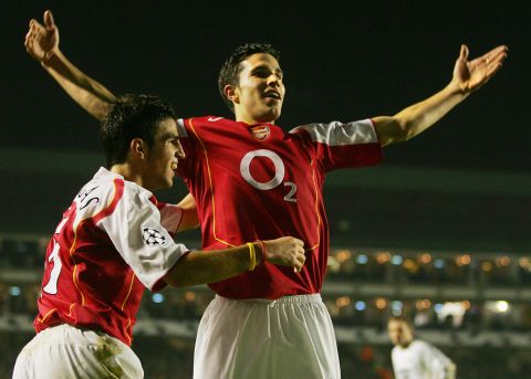 At the end of the 2003-2004 season, he also signed Dutch striker Robin Van Persie for £3 million -- who once said Wenger was the best manager in the world.