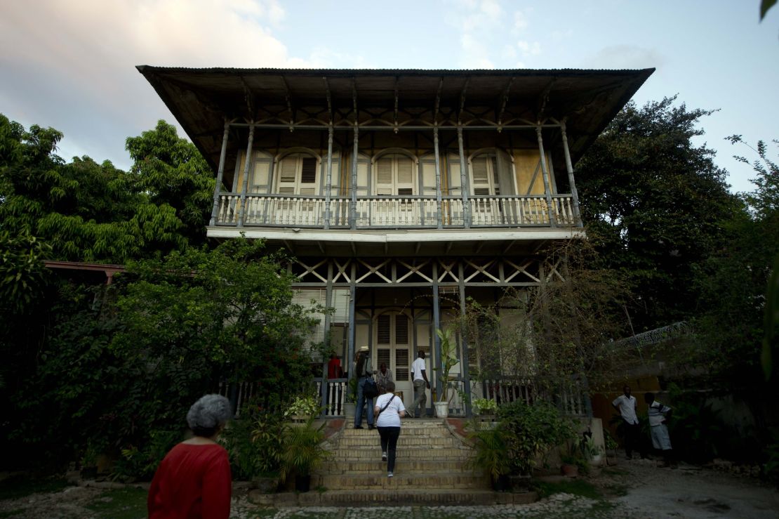 One of Port-au-Prince's "gingerbread houses" in 2015. Research shows they were resilient to the impact of 2010's earthquake.
