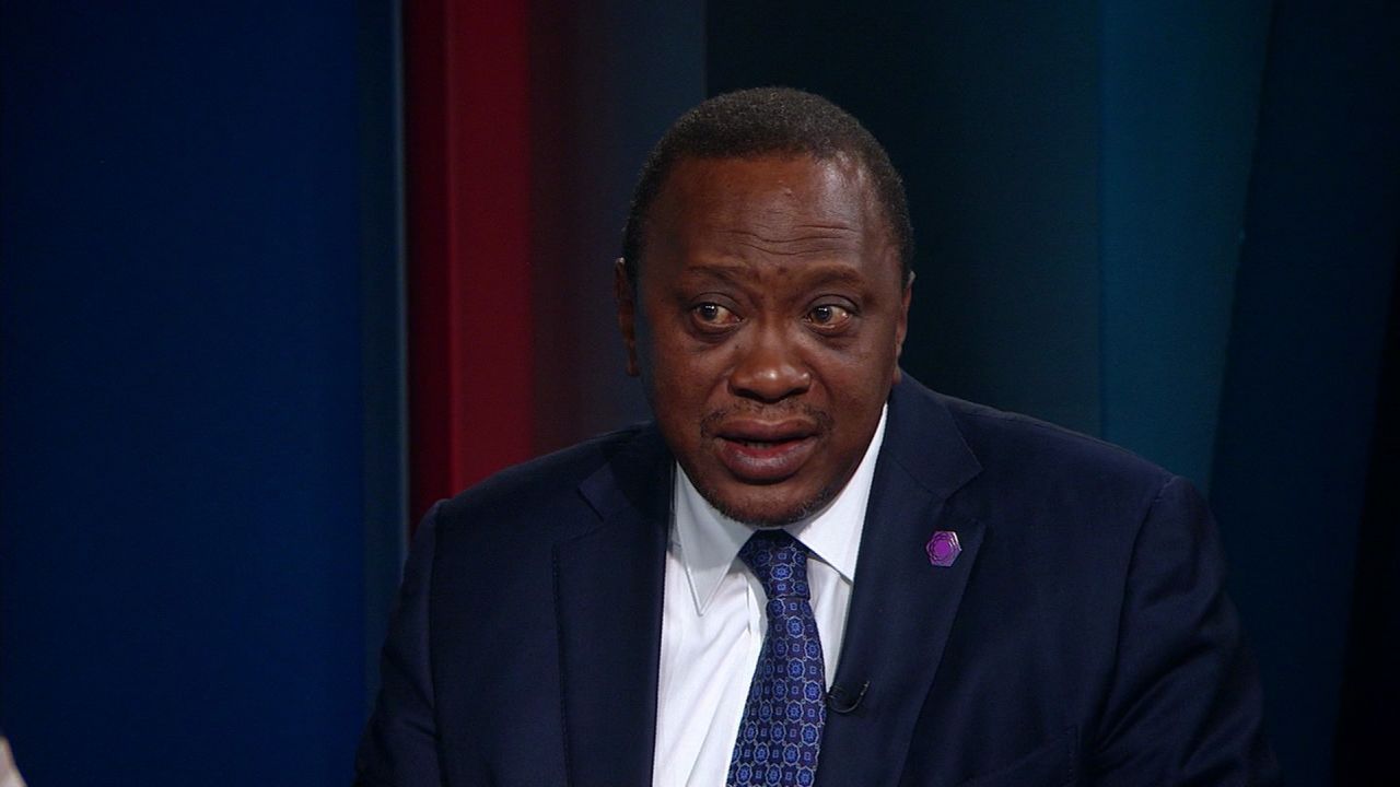 Uhuru Kenyatta amanpour