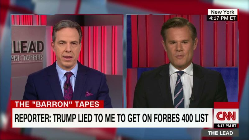 Forbes reporter finds tape of Trump spokesman John Barron