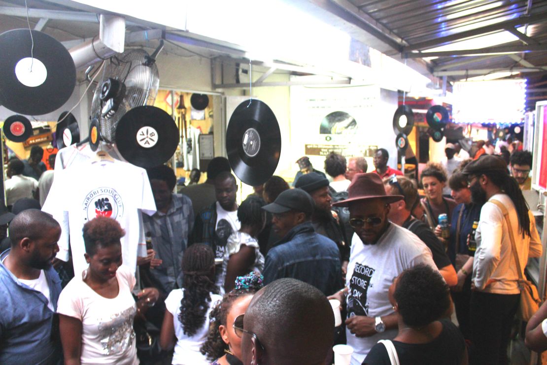 Record Store Day at Rugami's shop.