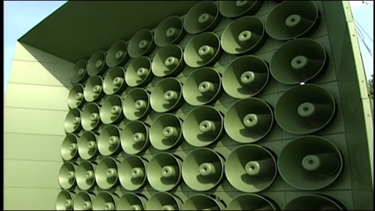 South Korea propaganda speakers