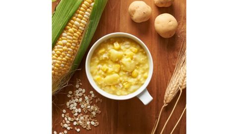 Potayu is a nourishing rice porridge intended for disaster survivors.