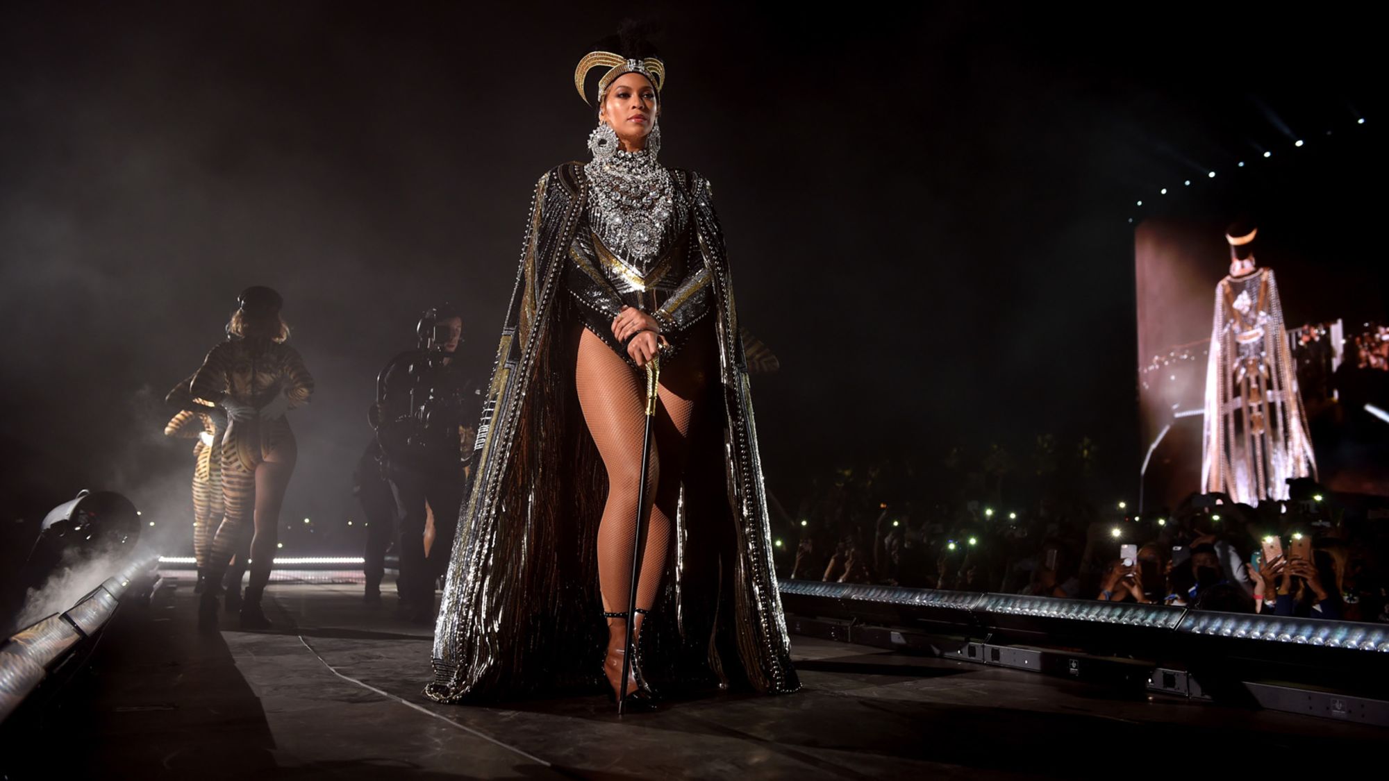 beyonce coachella cape