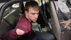 "Travis Reinking apprehended moments ago in a wooded area near Old Hickory Blvd & Hobson Pk," Metro Nashville police department