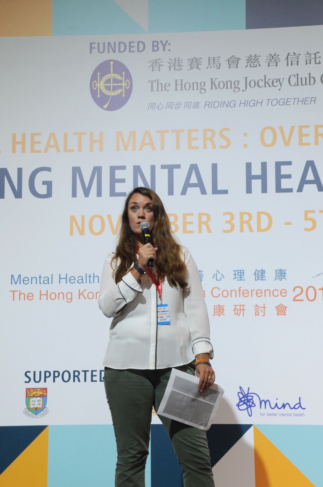 Hannah Reidy is CEO of the new charity Mind HK.
