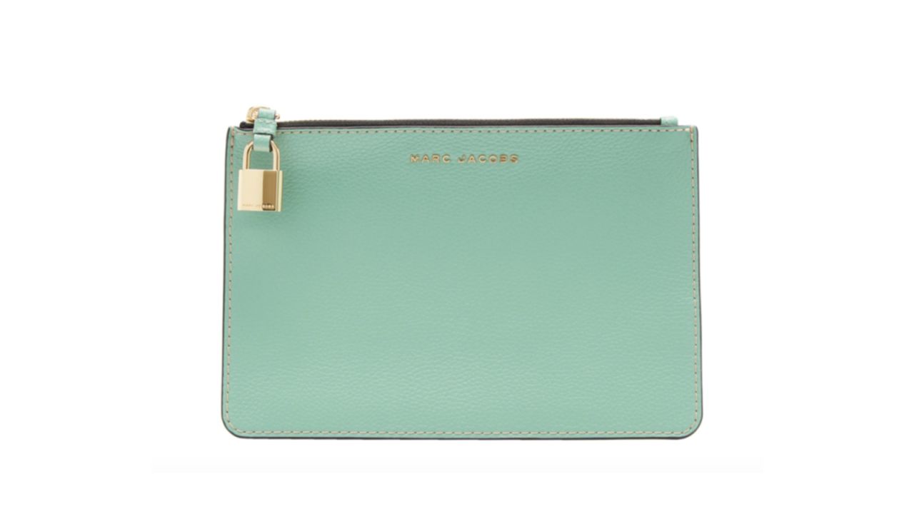 <strong>Marc Jacobs Grained Leather Pouch ($125; </strong><a href="https://click.linksynergy.com/deeplink?id=Fr/49/7rhGg&mid=41610&u1=0501personalitymothersday&murl=https%3A%2F%2Fwww.ssense.com%2Fen-us%2Fwomen%2Fproduct%2Fmarc-jacobs%2Fgreen-medium-logo-pouch%2F2760648%3Fclickref%3D1011l4KmuhMK%26utm_source%3DPH_305950%26utm_medium%3Daffiliate%26utm_content%3D0%26utm_term%3Dhttps%253A%252F%252Fwww.cnn.com%252F2018%252F04%252F26%252Fcnn-underscored%252Fpersonality-mothers-day-gifts-shop%252Findex.html%26utm_campaign%3D" target="_blank" target="_blank"><strong>ssense.com</strong></a><strong>)</strong>