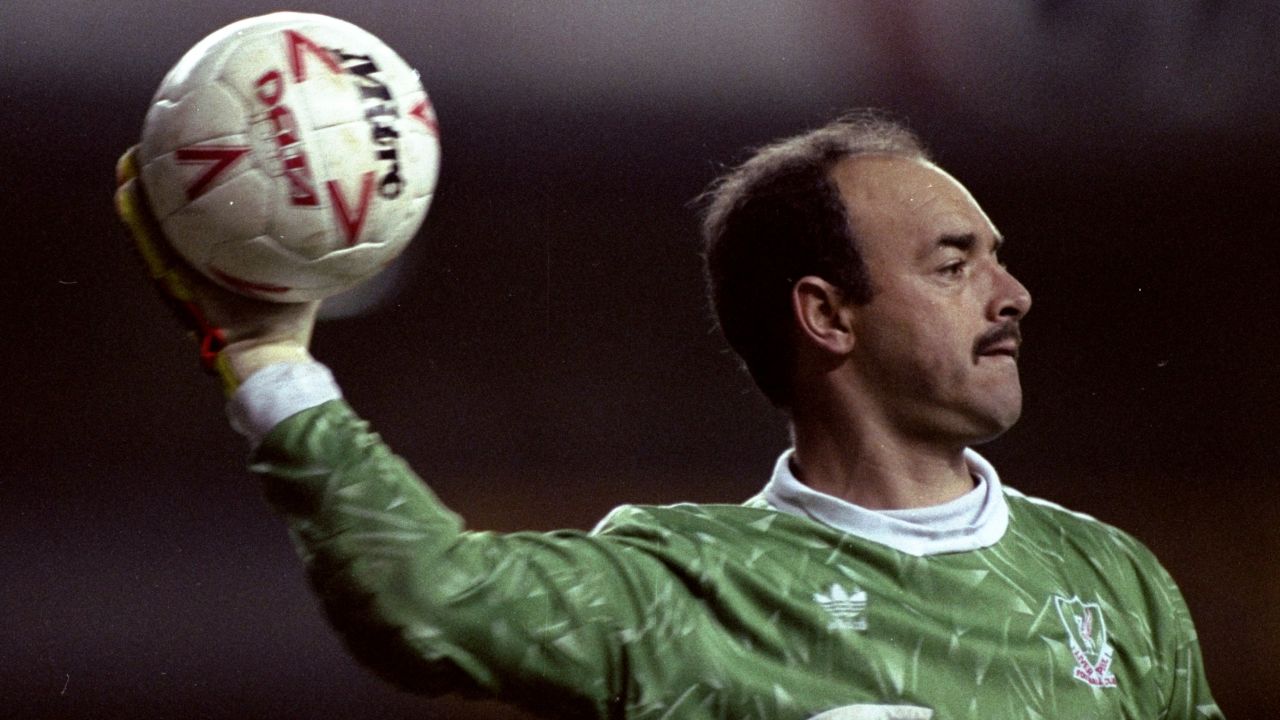 21 Mar 1990: Portrait of Liverpool Goalkeeper Bruce Grobbelaar during a Barclays League Division One match against Tottenham Hotspur at White Hart Lane in London. Tottenham Hotspur won the match 1-0. \ Mandatory Credit: Ben Radford/Allsport